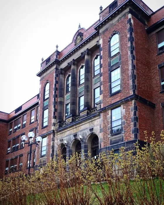 A red brick school building
