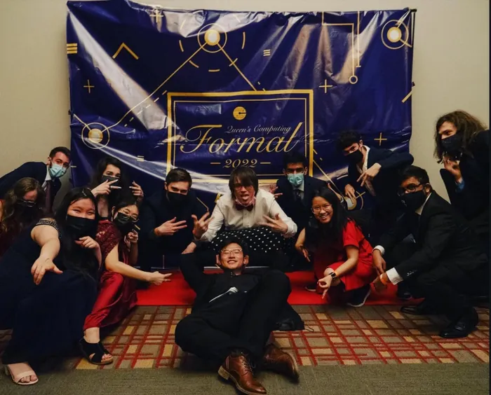 Friends at the Queen’s Computing Formal 2022